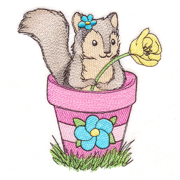 Woodland Garden Squirrel