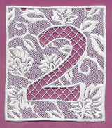 Bunting Number 2 (Lace)