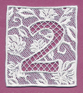 Bunting Number 2 (Lace)