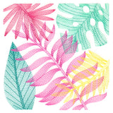 Tropical Fronds Square