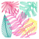 Tropical Fronds Square