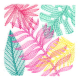 Tropical Fronds Square