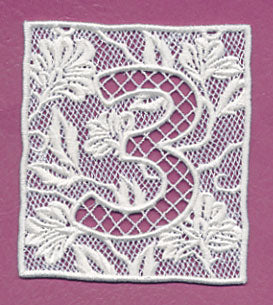 Bunting Number 3 (Lace)