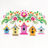 Birdhouse Block Party in Bloom