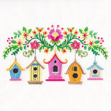 Birdhouse Block Party in Bloom