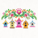 Birdhouse Block Party in Bloom
