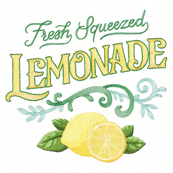 Fresh Squeezed Lemonade Market Sign