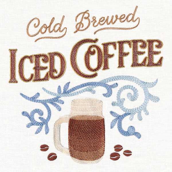 Cold Brewed Iced Coffee Market Sign