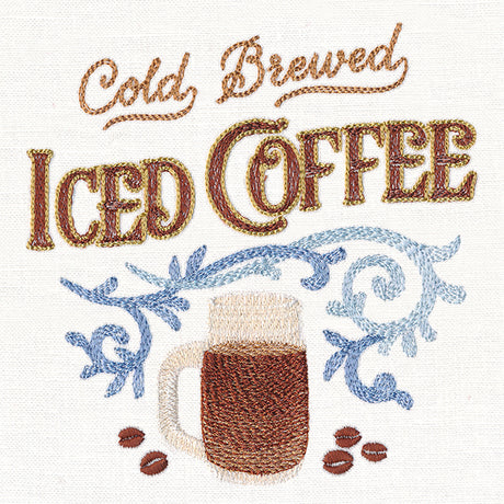 Cold Brewed Iced Coffee Market Sign