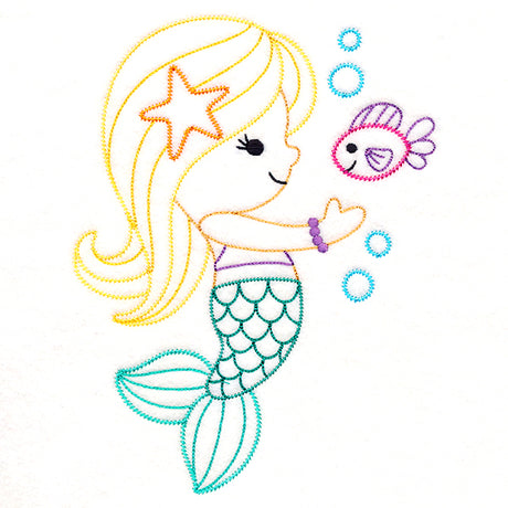 Guppy Love Mermaid (Vintage)