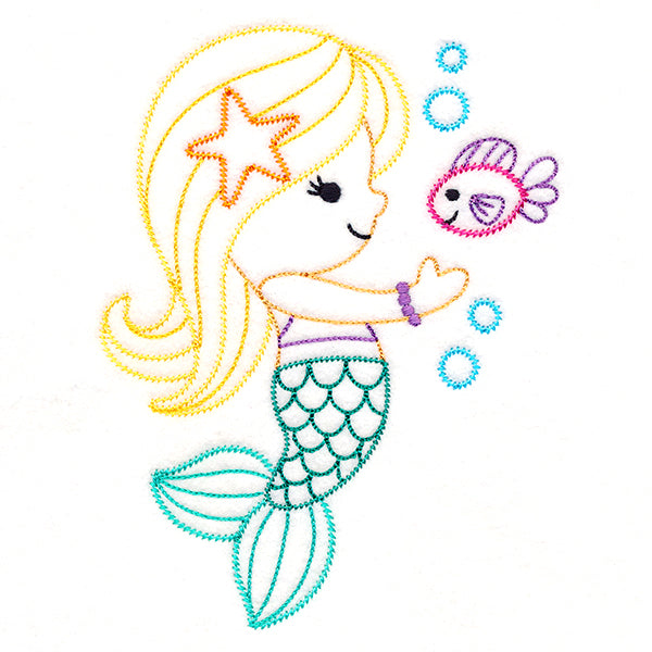 Guppy Love Mermaid (Vintage)