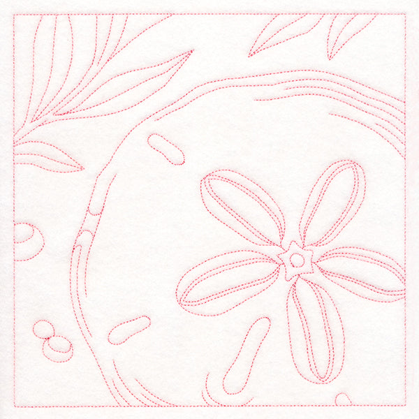 Ocean Treasures Quilting - Sand Dollar (Double Run)