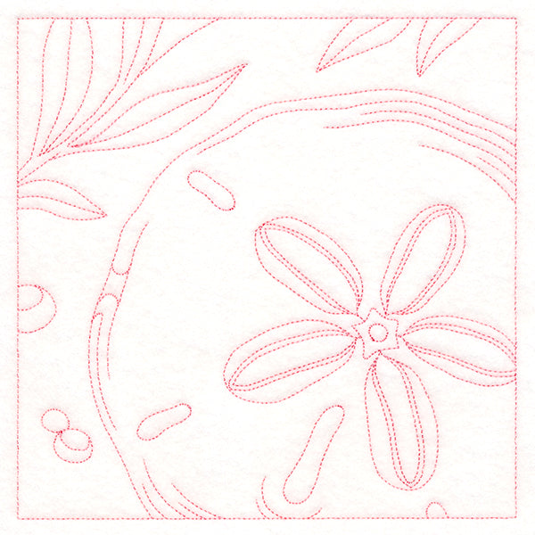 Ocean Treasures Quilting - Sand Dollar (Double Run)