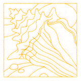 Ocean Treasures Quilting - Conch Shell (Double Run)