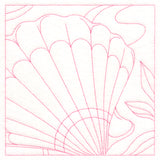 Ocean Treasures Quilting - Scalloped Shell (Double Run)