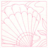Ocean Treasures Quilting - Scalloped Shell (Double Run)
