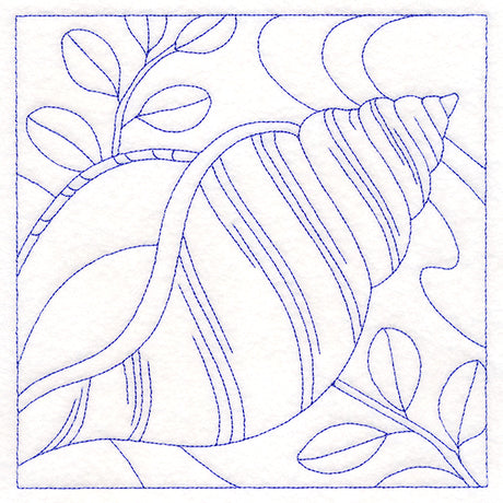 Ocean Treasures Quilting - Tulip Shell (Double Run)
