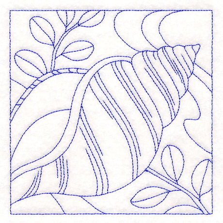 Ocean Treasures Quilting - Tulip Shell (Double Run)