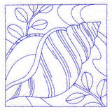 Ocean Treasures Quilting - Tulip Shell (Double Run)