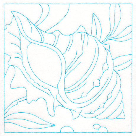 Ocean Treasures Quilting - Nutmeg Shell (Double Run)