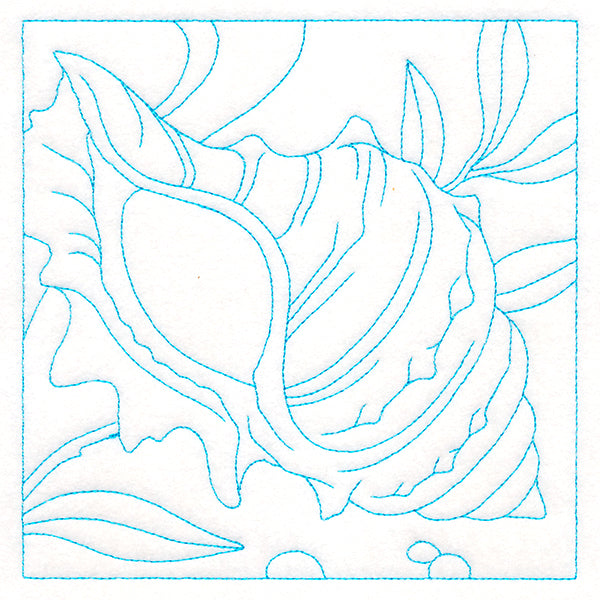 Ocean Treasures Quilting - Nutmeg Shell (Double Run)