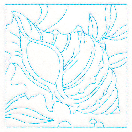 Ocean Treasures Quilting - Nutmeg Shell (Double Run)