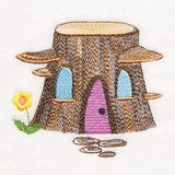 Tree Stump Gnome Home