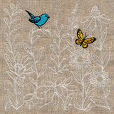 Whimsical Botanical Gems Square