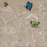 Charming Botanical Gems Square