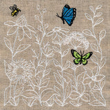 Charming Botanical Gems Square