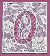 Bunting Number 0 (Lace)