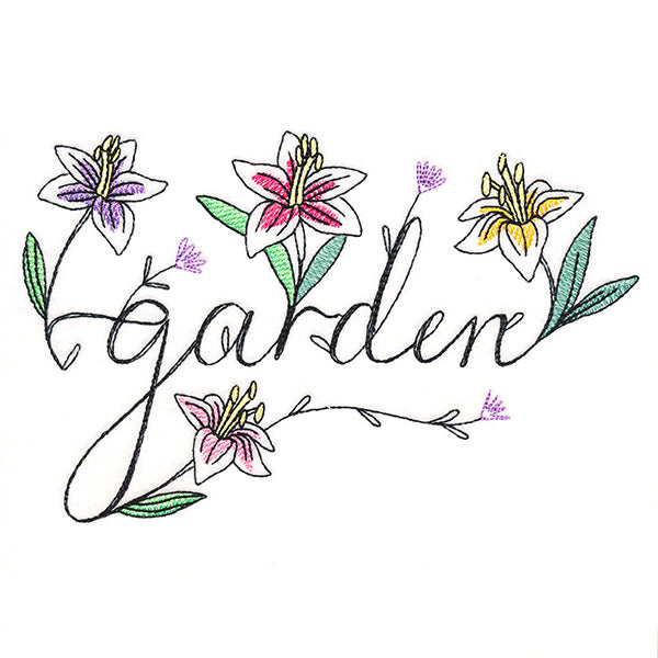 Flourishing Words - Garden