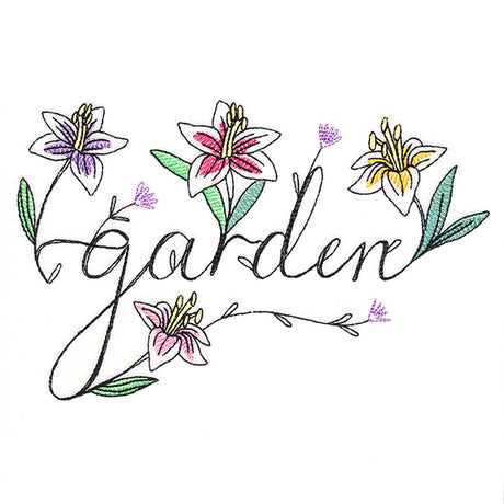 Flourishing Words - Garden
