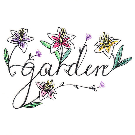 Flourishing Words - Garden