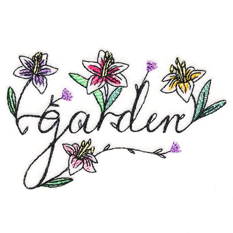 Flourishing Words - Garden