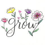Flourishing Words - Grow