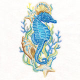 Enchanting Seahorse in Watercolor