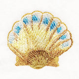 Enchanting Clam Shell in Watercolor