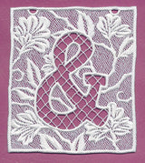 Bunting Ampersand (Lace)