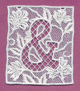 Bunting Ampersand (Lace)