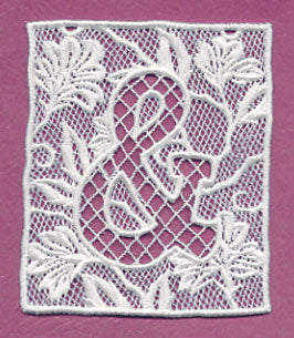 Bunting Ampersand (Lace)