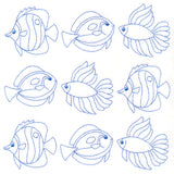 Fish in Paradise Quilting (Double Run)