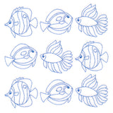 Fish in Paradise Quilting (Double Run)