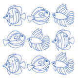 Fish in Paradise Quilting (Double Run)