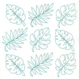 Leaves in Paradise Quilting (Double Run)