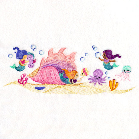 Under the Sea Friends Border
