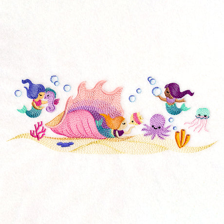 Under the Sea Friends Border