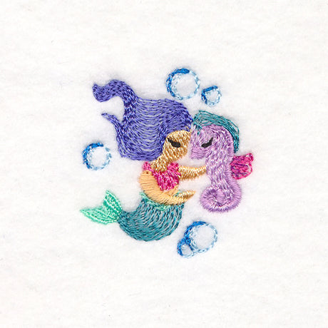 Under the Sea - Mermaid & Seahorse