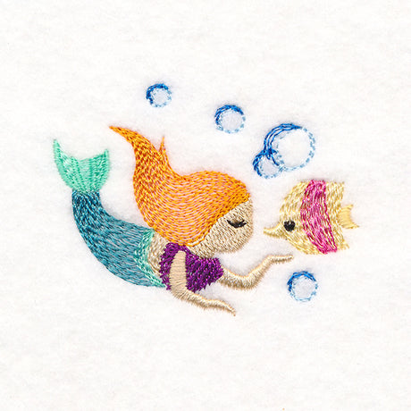 Under the Sea - Mermaid & Fish
