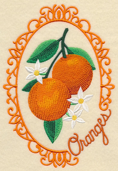 Fruit Cameo - Oranges
